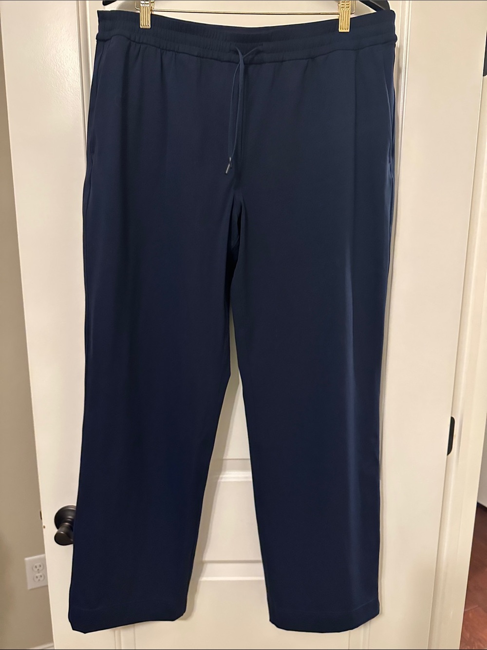 LuLuLemon Navy Drawstring Casual Pants